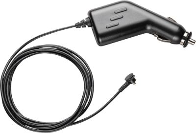 Plantronics 69520-01 SMIF Vehicle Charging Adapter For use with Voyager 510s, 520; Discovery 640, 640e, 645, 655; Explorer 330, 340; AUDIO 920 and Savi Go Bluetooth Headset Systems, Plug the vehicle charging adapter into your cigarette lighter or 12V accessory socket and charge your headset on the road, UPC 017229119796 (6952001 69520 01 6952-001 695-2001)