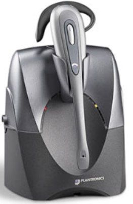Plantronics 69702-06 Bundle of CS55 Wireless Office Headset System with HL-10 Lifter, Roam hands-free up to 300 feet, Extended hands-free talk timeup to 10 full hours, One-touch control over calls and volume, UPC 017229120044 (6970206 6970201 6970202 69702 CS-55 CS 55 HL10 HL 10)