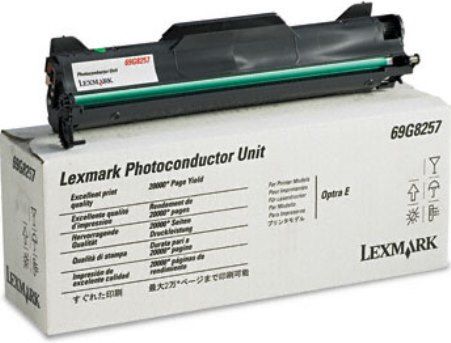 Premium Imaging Products CT8257 Photoconductor Unit Compatible Lexmark 69G8257 For use with Lexmark Optra E, Ep, Es and E+ Series Printers, Estimated Yield Up to 20000 pages (CT-8257 CT 8257)