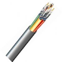West Penn Wire 6CRGB2P Miniature RGBHV + Composite + Control (Audio) 1000ft. Coaxial Cable, 25 AWG Bare Copper Conductor, Solid Stranding, Gas Injected PE Insulation Material, Insulation Thickness 0.73” Nom., 100% Al. Foil + 95% Tinned Copper Braid Shield, PVC Jacket Material, Individual Cable Diameter 0.105' Nom., Overall Cable Diameter 0.410'' Nom (6CR-GB2P 6CRG-B2P 6CRGB-2P) 