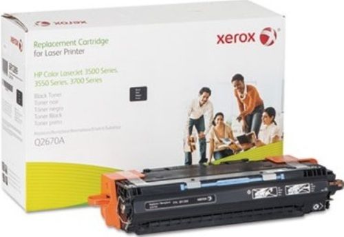 Xerox 6R1289 Toner Cartridge, Laser Print Technology, Black Print Color, 6000 Pages Print Yield, HP Compatible OEM Brand, Q2670A Compatible OEM Part Number, For use with HP LaserJet 3500, 3550, 3700, UPC 095205612899 (6R1289 6R-1289 6R 1289 XER6R1289)