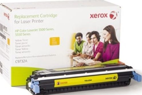 Xerox 6R1315 Toner Cartridge, Laser Print Technology, Yellow Print Color, 12000 Pages Typical Print Yield, HP Compatible OEM Brand, C9732A Compatible OEM Part Number, For use with Hewlett Packard 5500, 5550 Series Color LaserJet Printer 5500, 5500dn, 5500dtn, 5500hdn, 5500n, 5550dn, 5550dtn, 5550hdn, 5550n,  UPC 012304729440 (6R1315 6R-1315 6R 1315 XER6R1315)