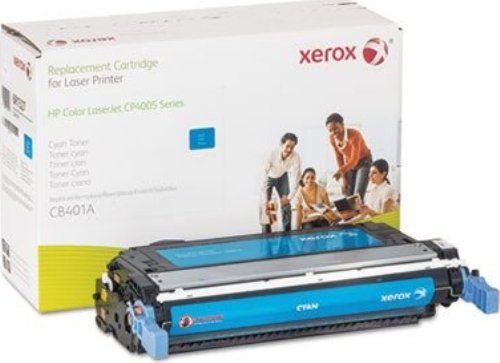 Xerox 6R1327 Toner Cartridge, Laser Print Technology, Cyan Print Color, 7500 Page Typical Print Yield, HP Compatible to OEM Brand, CB402A Compatible to OEM Part Number, For use with HP LaserJet CP4005 Printer, UPC 095205613278 (6R1327 6R 1327 6R-1327 XER6R1327)