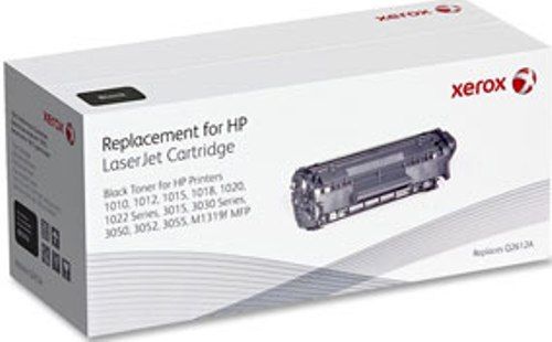 Xerox 6R1414 Toner Cartridge, Laser Print Technology, Black Print Color, 2000 Pages. Print Yield, HP Compatible OEM Brand, HP Q2612A Compatible to OEM Part Number, For use with HP LaserJet Series Printers 1010, 1012, 1015, 1018, 1020, 1022 HP LaserJet Multifunction Printers 3030, 3050, 3050, 3055, M1319f MFP, UPC 095205614145 (6R1414 6R-1414 6R 1414 XER6R1414)