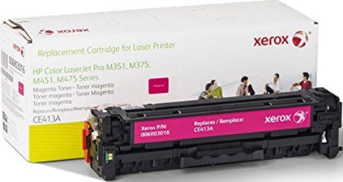 Xerox 6R3016 Toner Cartridge, Laser Print Technology, Magenta Print Color, 26,000 page Typical Print Yield, HP Compatible OEM Brand, CF413A Compatible OEM Part Number, For use with HP Color LaserJet 300 Printer Series M351, M375, M375nw and HP Color LaserJet 400 Printer Series M451, M475, UPC 095205982855 (6R3016 6R-3016 6R 3016)
