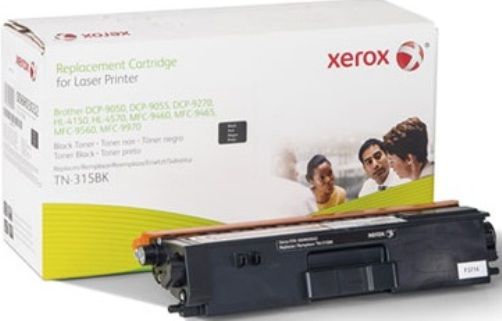 Xerox 6R3032 Toner Cartridge, Laser Printing Technology, Black Color, 6000 pages Duty Cycle, For use with Brother Printers DCP-9050, DCP-9055, DCP-9270, HL-4150, HL-4570, MFC-9460, MFC-9465, MFC-9560, MFC-9970, Brother OEM Compatible Brand, TN315BK OEM Compatible Part Number, UPC 095205982909 (6R3032 6R-3032 6R 3032 XER6R3032)  
