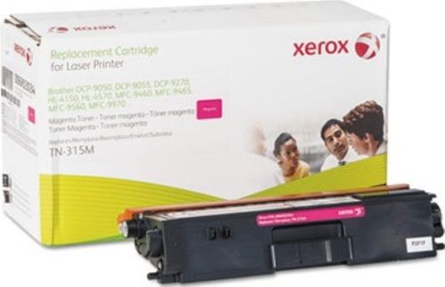 Xerox 6R3034 Toner Cartridge, Laser Printing Technology, Magenta Color, 3500 pages Duty Cycle, For use with Brother Printers DCP-9050, DCP-9055, DCP-9270, HL-4150, HL-4570, MFC-9460, MFC-9465, MFC-9560, MFC-9970, Brother OEM Compatible Brand, TN315M OEM Compatible Part Number, UPC 095205982954 (6R3034 6R-3034 6R 3034 XER6R3034)