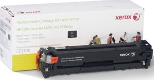 Xerox 6R3181 Toner Cartridge, Laser Print Technology, Black Print Color, 2400 Page Typical Print Yield, HP Compatible to OEM Brand, CF210X Compatible to OEM Part Number, For use with HP LaserJet Pro 200 Color Printers M251 n, M251 nw, M251, M276, MFP M276 n, MFP M276 nw, UPC 095205864151 (6R3181 6R-3181 6R 3181 XER6R3181)