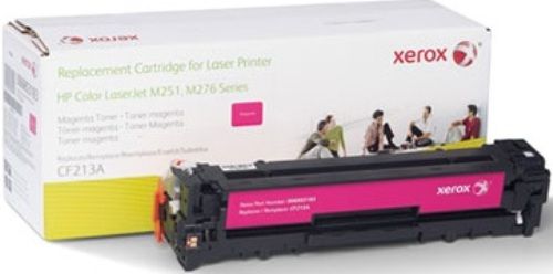 Xerox 6R3183 Toner Cartridge, Laser Print Technology, Magenta Print Color, 1800 Page Typical Print Yield, HP Compatible to OEM Brand, CF213A Compatible to OEM Part Number, For use with HP LaserJet Pro 200 Color Printers M251 n, M251 nw, M251, M276, MFP M276 n, MFP M276 nw, UPC 095205864175 (6R3183 6R-3183 6R 3183 XER6R3183)