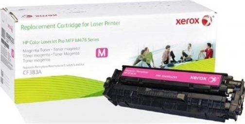 Xerox 6R3255 Toner Cartridge, Laser Print Technology, Magenta Print Color, 2800 Page Typical Print Yield, HP Compatible to OEM Brand, CF383A Compatible to OEM Part Number, For use with HP Color LaserJet Pro MFP M476dn, MFP M476dw, MFP M476nw, UPC 095205827767 (6R3255 6R-3255 6R 3255 XER6R3255) 