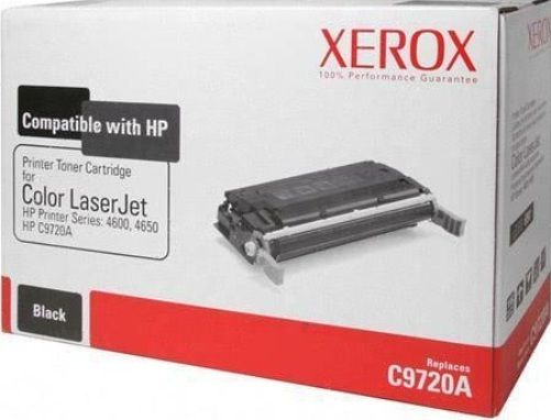 Xerox 6R941 Toner Cartridge, Laser Print Technology, Black Print Color, 9000 Pages. Print Yield, HP Compatible OEM Brand, HP C9720A Compatible to OEM Part Number, For use with HP Printer - LaserJet 4600 Series, UPC 014445212249 (6R941 6R-941 6R 941 XER6R941)