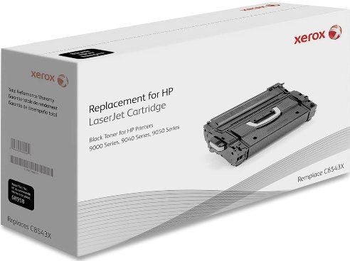 Xerox 6R958 Toner Cartridge, Laser Print Technology, Black Print Color, Approximately 33,000 pages. Print Yield, HP Compatible OEM Brand, HP C8543X Compatible to OEM Part Number, For use with HP LaserJet 9000 Series, UPC 014445212249 (6R958 6R-958 6R 958 XER6R958)