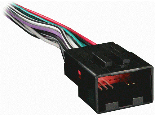 Metra 70-1771 Ford 98-UP Pwr 4 Spkr Harness, Plugs into Car Harness at radio, Power 4-Speaker, UPC 086429056514 (701771 7017-71 70-1771)