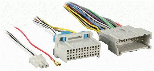 Metra 70-2003T GM Class 2 Data Retention Harness, 24 pin Relocates factory radio for retention of Class 2 Data features to be used with SP-2003, UPC 086429081561 (702003T 702003-T 70-2003T)