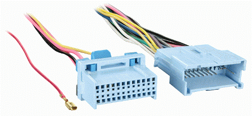 Metra 70-2103T Malibu T Harness, Allows user to temporarily connect factory radio without removing aftermarket radio, With the factory radio connected vehicle personalization features can be changed using the controls on the factory radio, UPC 086429121526 (702103T 702103-T 70-2103T)