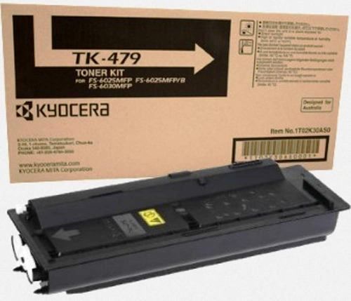 Kyocera 1T02K30CS0 Model TK-479 Black Toner Cartridge, Black Print Color, Laser Print Technology, For use with Kyocera Printers CS255 and CS305, 15000 Pages Yield at 5% Average Coverage Typical Print Yield, UPC 700580347211 (1T02K30CS0 1T02K-30CS0 1T02K 30CS0 TK479 TK-479 TK 479)