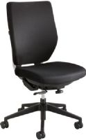 Safco 7065BL Sol Task Chair, Black; Pneumatic Seat Height Adjustment, 360° Swivel, Tilt Tension, Multi Position Synchro Tilt with Lock; 250 lbs. Weight Capacity; Dual Wheel Carpet Casters; 2 1/2" Diameter Wheel/Caster Size; Seat Size 19"W x 19"D; Back Size 18 1/2"w x 21"h; Seat Height 17 1/2"-20 1/2"H; 25" Diameter Base Size (7065-BL 7065 BL 7065B) 