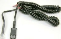 Plantronics 71173-01 Coiled 10' Quick Disconnect (QD) Headset-to-Amplifier Connection Cable For use with AP15 DSP Audio Processor, UPC 017229121867 (7117301 71173 01 7117-301 711-7301) 