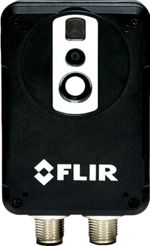 FLIR 71201-0101 Model AX8 Thermal Imaging Camera For Continuous Condition and Safety Monitoring, 80x60 IR Resolution, Sensitivity Minimum 10 Lux without Illuminator, Continuous Automatic Image Adjustment, Built-in Digital Camera, Field of View (FOV) 48x37 degrees , Fixed Focus, 640x480 Image Streaming Resolution, 7.5 to 13 um Spectral Range (712010101 71201 0101 AX-8 AX 8)