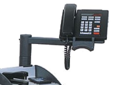 Axcess 714-050 Black Telescoping Phone Arm for SpaceStation, Powder-coated aluminum/plastic Material (714 50 714050 714-050)