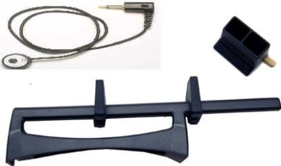 Plantronics 71483-01 Lifter Accessory Kit For use with HL10 Handset Lifter, Includes Extender arm with adjusting sliders, Hookswitch extender and Ring detector, UPC 017229122383 (7148301 71483 01 7148-301 714-8301)