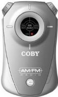 Coby CX71SL Mini AM/FM Pocket Radio with Neck Strap, Sensitive AM/FM tuner, 3.5mm headphone jack, Ultra slim compact design, Sensitive AM/FM tuner, DBBS - Dynamic Bass Boost System, Lightweight Stereo Earphones included, LED power on/off indicator/Built in belt clip, Silver Finsih, UPC 716829107102 (CX71SL CX-71-SL CX 71 SL CX71 CX-71 CX 71) 