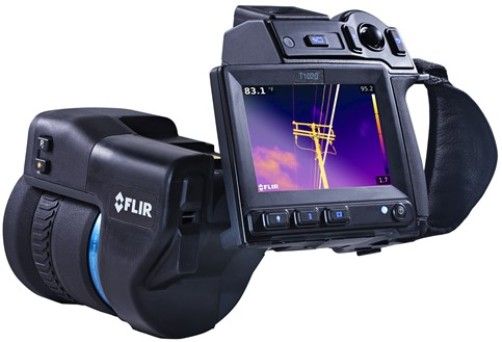 FLIR 72501-0105 Model T1020-KIT-45 HD Thermal Imaging Camera with Standard 28 degrees Lens and Optional 45 degrees Lens with Case and FLIR Tools+, 1024x768 IR Resolution/30Hz, Built-in 5 Mpixel Digital Camera with LED Light, 7.514 um Spectral Range, 18x Continuous Digital Zoom, Built-in 4.3 in. Touchscreen LCD Display, UPC 845188012175 (725010105 72501 0105 T1020KIT45 T1020KIT-45 T1020-KIT45 T1020)