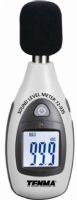 Tenma 72-935 Compact A-Weighted Sound Level Meter, Simple one–button operation, Selectable MIN/MAX hold, Large ¾" digit LCD backlit display, Threaded insert which accepts standard tripod mount, Auto power off, 1999 count display with 0.1dB resolution, ½" electret condenser Microphone element, 0.5 seconds Sample rate, 125mS Time weighting (72 935 72935) 