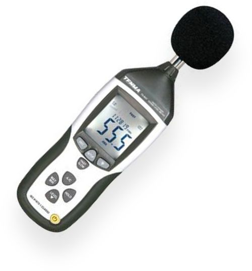 Tenma 72-947 Digital Sound Level Meter with USB Interface and Datalogging, 31.5Hz ~ 8KHz Frequency range, 1/4