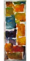 Bassett Mirror 7300-192AEC Model 7300-192A Thoroughly Modern Colorful Blocks Artwork, Oil/Acrylic Finish, Dimension 27" x 70", Weight 13 pounds, UPC 036155325668 (7300192AEC 7300 192AEC 7300-192A-EC 7300192A) 