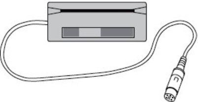 Acroprint 74-0111-002 External Infrared Bar Code Slot Reader For use with Data Collection Terminal (740111002 740111-002 74-0111002)