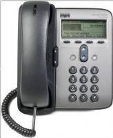Cisco CP-7912G Refurbished IP Phone VoIP phone, Keypad Dialer Type, Base Dialer Location, 3-way Conference Call Capability, LCD display - monochrome, Integrated Ethernet switch, Power over Ethernet (PoE) support Main Features, SCCP, SIP VoIP Protocols, G.729ab, G.711u, G.711a Voice Codecs, Single-line Lines Supported, IEEE 802.1Q (VLAN) Quality of Service, DHCP IP Address Assignment, TFTP (CP7912G CP-7912G CP 7912G 7912G CP7912G-R) 
