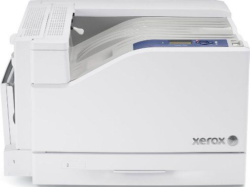 Xerox 7500/DN Phaser  Workgroup Printer - LED - Color - Duplex, Up to 35 ppm - B/W Up to 35 ppm - color Print Speed, Wired Connectivity Technology, USB, Gigabit LAN Interface, 1200 dpi B&W and Color Max Resolution, 2100 sheets Max Media Capacity, 400 sheets Output Trays Capacity, Standard PostScript Support, 7 sec First Print Out Time B/W, 7 sec First Print Out Time Color, PCL 5C, PostScript 3, PDF 1.4 Language Simulation, UPC 095205705935 (7500-DN 7500DN 7500 DN)