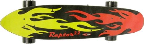Exkate 7501 Raptor 2.2 Electric Skateboard, Range: 10 miles, Acceleration: 0-8 mph in 5 seconds, Braking: 8-0 in 15 ft (EXKATE7501 EXKATE-7501 RAPTOR22 RAPTOR2) 
