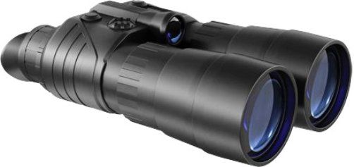 Pulsar 75096 Edge GS 2.7x50 Night Vision Binoculars, 2.7x Magnification, 50mm Objective Lens Diameter, 42 lines/mm Resolution, 13 Angular Field of View, 150m Max.range of detection, +/- 4 diopter Eyepiece adjustment, 6mm Exit pupil, 50/20 Hour Min. operating time (IR off / on), Equipped with a high-powered IR Illuminator with adjustable power (75-096 750-96 PL75096 PL-75096)