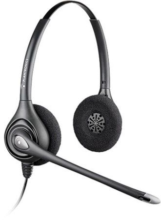 Plantronics 75101-01 Model HW261N SupraPlus Wideband Binaural Headset with Noise Canceling Mic, Working with the latest in Wideband VoIP Technology, Quick Disconnect feature for added freedom, Supports all amplifiers and USB-to-headset adapters with a QD connection (7510101 75101 01 7510-101 751-0101 HW-261N HW 261N HW261)
