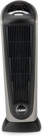 Lasko 751320 Ceramic Tower Heater with Remote Control Model; Elongated Ceramic Element and Penetrating Air Velocity push Warmth throughout the Room; Electronic, Touch-Control OperationProgrammable Thermostat7-Hour Timer; Widespread Oscillation; Built-In Safety Features; 1500 Watts of Comforting Warmth; 2 Quiet SettingsHigh HeatLow HeatPLUS Auto (Thermostat Controlled); Carry Handle for Room-to-Room Mobility; Fully Assembled (751320 751320 751320) 