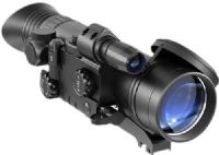 Pulsar 76017T Sentinel GS 2x50 Night Vision Riflescope, 2x Magnification, 50mm Objective Lens Diameter, 13º Field of view at eye relief 50 mm, Focusing Range from 5m to infinity, Detection Range 200m, Eye relief 45mm, Diopter Adjustment +/-3.5, Resolution (centre/edge FOV) 42 lines/36mm, Two-color range finding reticle, UPC 744105203958 (76017-T 760-17T 76017 PL76017T PL-76017T) 