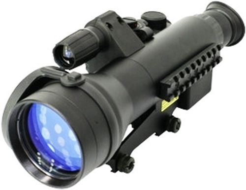 Pulsar 76018T Sentinel GS 2.5x60 Night Vision Rifle Scope, 2.5x Magnification, 60mm Objective Lens Diameter, 8 Field of view at eye relief 50 mm, Focusing Range from 5m to infinity, Detection Range 150m, Eye relief 45mm, Resolution (centre/edge FOV) 42 lines/36mm, Weaver MIL-STD-1913 rail (76018-T 760-18T 76018 PL76018T PL-76018T)