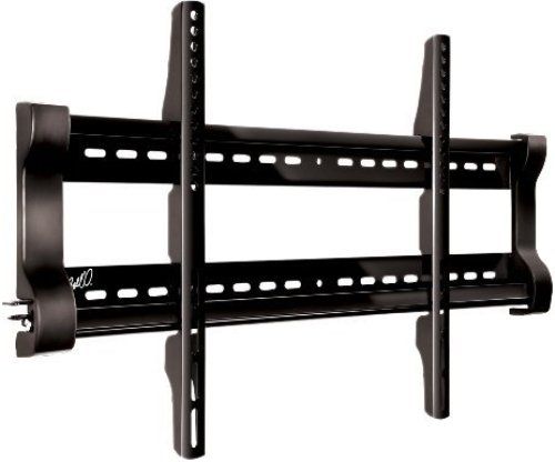 Bell'O 7610B Fixed Low Profile Wall Mount, Piano Black, For most TVs 37