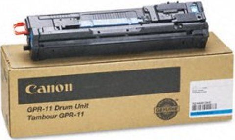 Canon 7624A001AA model GPR-11 Cyan Toner Cartridge Drum, Laser Printing Technology, Cyan Color, Up to 40000 pages Duty Cycle, Genuine Brand New Original Canon OEM Brand, For use with ImageRunner C3200, ImageRunner C3220, ImageRunner C2620 Canon Printers (7624A001AA 7624-A001AA 7624 A001AA GPR-11 GPR 11 GPR11 GPR11DRC GPR11-DRC GPR11 DRC)