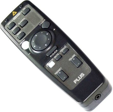 Plus 767-73-0000 Remote Control For use with UP-800 and UP-1100 DLP Projectors (767730000 76773-0000 767-730000)