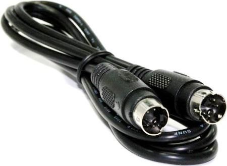 Plus 768-70-9000 S-Video 3 Feet Cable, 4-pin Male to 4-pin Male, Standard video cable for normal A/V system components (768709000 76870-9000 768-709000)