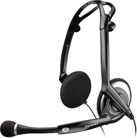 Plantronics 76921-01 .Audio 400 DSP USB Headset, Make Internet calls or listen to music, podcasts, DVDs and more from your PC, Communicate clearly with the noise-canceling microphone, Position the QuickAdjust microphone precisely where you want it, Adjust the volume or mute the micrphone with the convenient inline controls, Fold, stow and take the headset with you (7692101 76921 01 7692-101 769-2101)