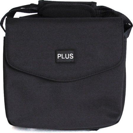 Plus 772-70-0000 Soft Carrying Case For use with V-807 and V-110 Series Projectors, Interior Dimensions 3.26 x 10.1 x 12.59' (8.3 x 25.8 x 32 cm), Shoulder strap, Overlapping handle, Accommodates Digital projector with lens and accessories (772700000 77270-0000 772-700000)