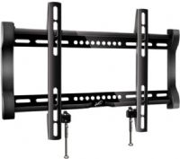 Bell'O 7740B Fixed Ultra Low Profile Wall Mount, Black, For most TVs 32" - 47", Mounts TVs less than 1" from Wall, Holds up to 130 lbs (59 kg), Fits VESA Configurations up to 400mm x 300mm, Patended with other Patents Pending, Decorative End Caps, Easy to Reach Extendable Locking Screws, UPC 748249077406 (7740-B 7740 B BELLO) 