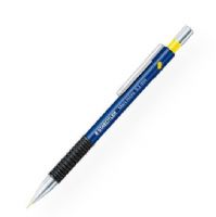 Staedtler 77503 Mars Micro Mechanical Pencil .3mm; ISO color-coded mechanical pencils for drawing and writing; Features include a metal clip, push-button, and tip, non-slip rubber grip, and retractable metal lead sleeve; Ideal for use with rulers and templates; Break-resistant cushioned lead; Refillable; PVC and latex-free eraser and B leads included; Shipping Weight 0.03 lb; EAN 4007817708262 (STAEDTLER77503 STAEDTLER-77503 MARS-77503 ARCHITECTURE DRAWING OFFICE) 