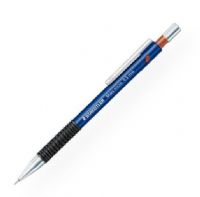 Staedtler 77505 Mars Micro Mechanical Pencil .5mm; ISO color-coded mechanical pencils for drawing and writing; Features include a metal clip, push-button, and tip, non-slip rubber grip, and retractable metal lead sleeve; Ideal for use with rulers and templates; Break-resistant cushioned lead; Refillable; PVC and latex-free eraser and B leads included; Shipping Weight 0.03 lb; EAN 4007817708286 (STAEDTLER77505 STAEDTLER-77505 MARS-77505 ARCHITECTURE DRAWING OFFICE) 