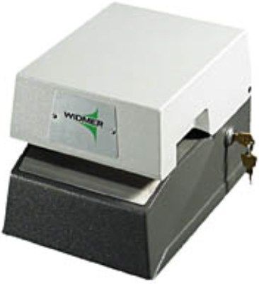 Widmer 776D Time Date Numbering Stamp, Date, Time & 6 Digit Consecutive Numbers (123456 2007 SEP 10 A 11:16), Automatically stamps documents placed beneath printer, 1-3/16