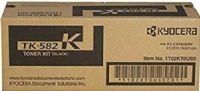 Kyocera 1T02KT0US0 model TK-582K Toner Cartridge, Laser Print Technology, Black Print Color, 3500 Pages Typical Print Yield, For use with Kyocera Mita FSC5150DN Printer, UPC 778890359767 (1T02KT0US0 1T02-KT0US0 1T02 KT0US0 TK582K TK-582K TK 582K) 